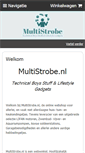 Mobile Screenshot of multistrobe.nl